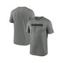 Men's Heather Gray Las Vegas Raiders Sideline Legend Performance T-shirt