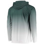 Men's Green Michigan State Spartans Terminal Tackle Omni-Shade UPF 50 Long Sleeve Hooded T-shirt