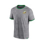 Men's Branded Heather Gray Oregon Ducks Classic Stack Ringer T-shirt