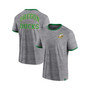 Men's Branded Heather Gray Oregon Ducks Classic Stack Ringer T-shirt