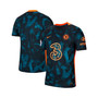 Men's Blue Chelsea 2021/22 Third Vapor Match Authentic Jersey