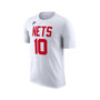 Men's Ben Simmons White Brooklyn Nets 2022/23 Classic Edition Name and Number T-shirt
