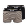 Men's 2-Pk. Power Stripe Logo Boxer Trunks
