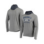 Men's Gray, College Navy Seattle Seahawks Active Block Hoodie Long Sleeve T-shirt