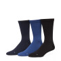 Men's 3-Pk. Performance Microfiber Pique Crew Socks