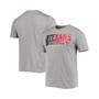 Men's Heathered Gray Houston Texans Combine Authentic Game On T-shirt