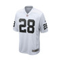 Men's Josh Jacobs White Las Vegas Raiders Game Jersey