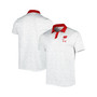 Men's White Wisconsin Badgers Static Performance Polo Shirt