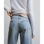 Women's Wide leg Mid-Rise Jeans