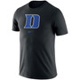 Men's Black Duke Blue Devils Essential Logo T-shirt