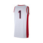 Men's #1 White Arizona Wildcats Limited Retro Jersey