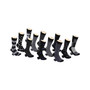 Men's Smooth Dress Crew Socks 12 Pack