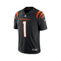 Men's Ja'Marr Chase Black Cincinnati Bengals Vapor Untouchable Limited Jersey