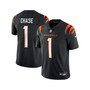 Men's Ja'Marr Chase Black Cincinnati Bengals Vapor Untouchable Limited Jersey