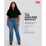 Trendy Plus Size 725 High-Rise Bootcut Jeans