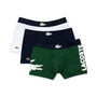 Men's Casual Mismatched Stretch Trunk Set, 3-Piece