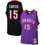 Men's Vince Carter Purple Toronto Raptors 1999-2000 Hardwood Classics Swingman Jersey