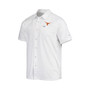 Men's PFG White Texas Longhorns Slack Tide Camp Button-Up Shirt