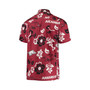 Men's Cardinal Arkansas Razorbacks Floral Button-Up Shirt