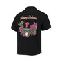 Men's Black Philadelphia Phillies Baseball Bay Button-Up Shirt