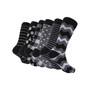 Men's Raven Sharp Dress Crew Socks 6 Pack