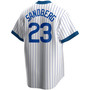 Men's Ryne Sandberg White Chicago Cubs Home Cooperstown Collection Player Jersey