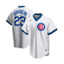 Men's Ryne Sandberg White Chicago Cubs Home Cooperstown Collection Player Jersey