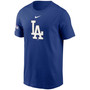 Men's Royal Los Angeles Dodgers 2021 Gold Program Logo T-shirt