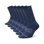 Men's Moisture Control Athletic Crew Socks 6 Pack