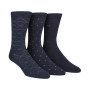 Men's Socks, Fashion Geometric Crew 3 Pack