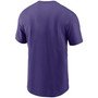Men's Purple Minnesota Vikings Primary Logo T-shirt