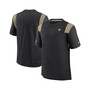 Men's Black New Orleans Saints Sideline Tonal Logo Performance Player T-shirt