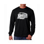 Men's Word Art Long Sleeve T-Shirt - The 70's