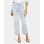 Women's High Rise Marilyn Straight Ankle Jeans with Released Hems