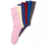 Men's Socks, Giza Cotton Flat Knit Crew