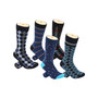 Men's Exceptional Evening Crew Socks 5 Pack