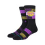 Men's Los Angeles Lakers Cryptic Crew Socks