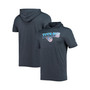 Men's Heathered Navy Tennessee Titans Team Brushed Hoodie T-shirt