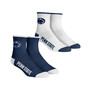 Men's Socks Penn State Nittany Lions Core Team 2-Pack Quarter Length Sock Set