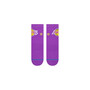 Men's Los Angeles Lakers Logo Quarter Socks
