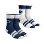Men's and Women's Socks Penn State Nittany Lions Multi-Stripe 2-Pack Team Crew Sock Set