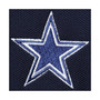 Men's Navy Dallas Cowboys Logo Emfielder Polo Shirt