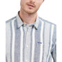 Men's Thewles Short-Sleeve Striped Shirt