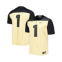 Men's #1 Gold Purdue Boilermakers Untouchable Football Jersey