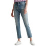 Drew Distressed High-Rise Mom Jeans