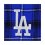 Men's Royal, Black Los Angeles Dodgers Ledger Flannel Boxers