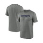 Men's Heather Gray Dallas Cowboys Sideline Legend Performance T-shirt