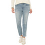 Women's "Ab"Solution Vintage-Like Distressed Skinny Jeans