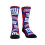 Men's and Women's Socks New York Giants Allover Logo and Paint Crew Socks