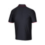 Men's Black Texas Tech Red Raiders Sideline Chest Stripe Performance Polo Shirt